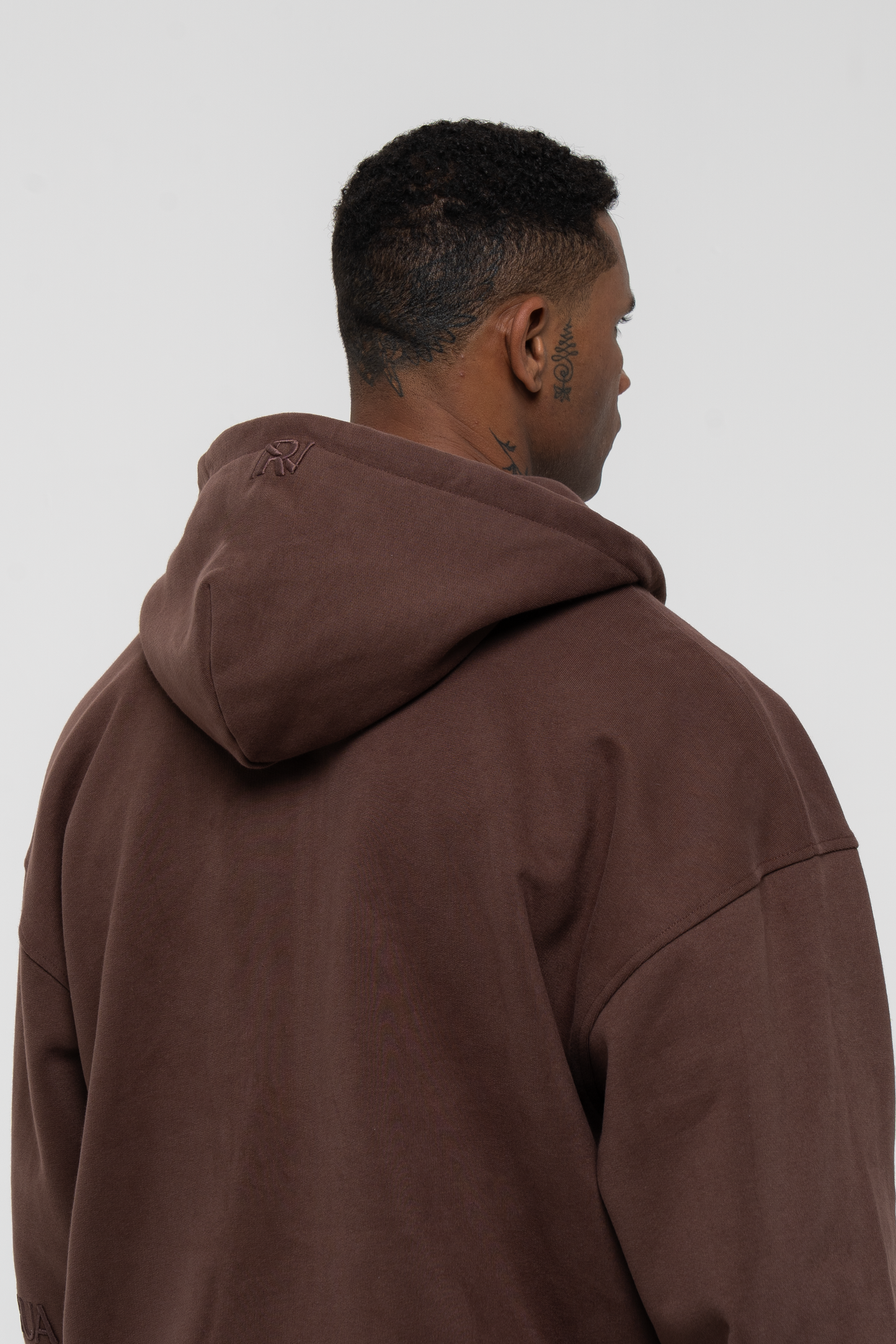 Barix™ Core Zip Hoodie Mocha Brown