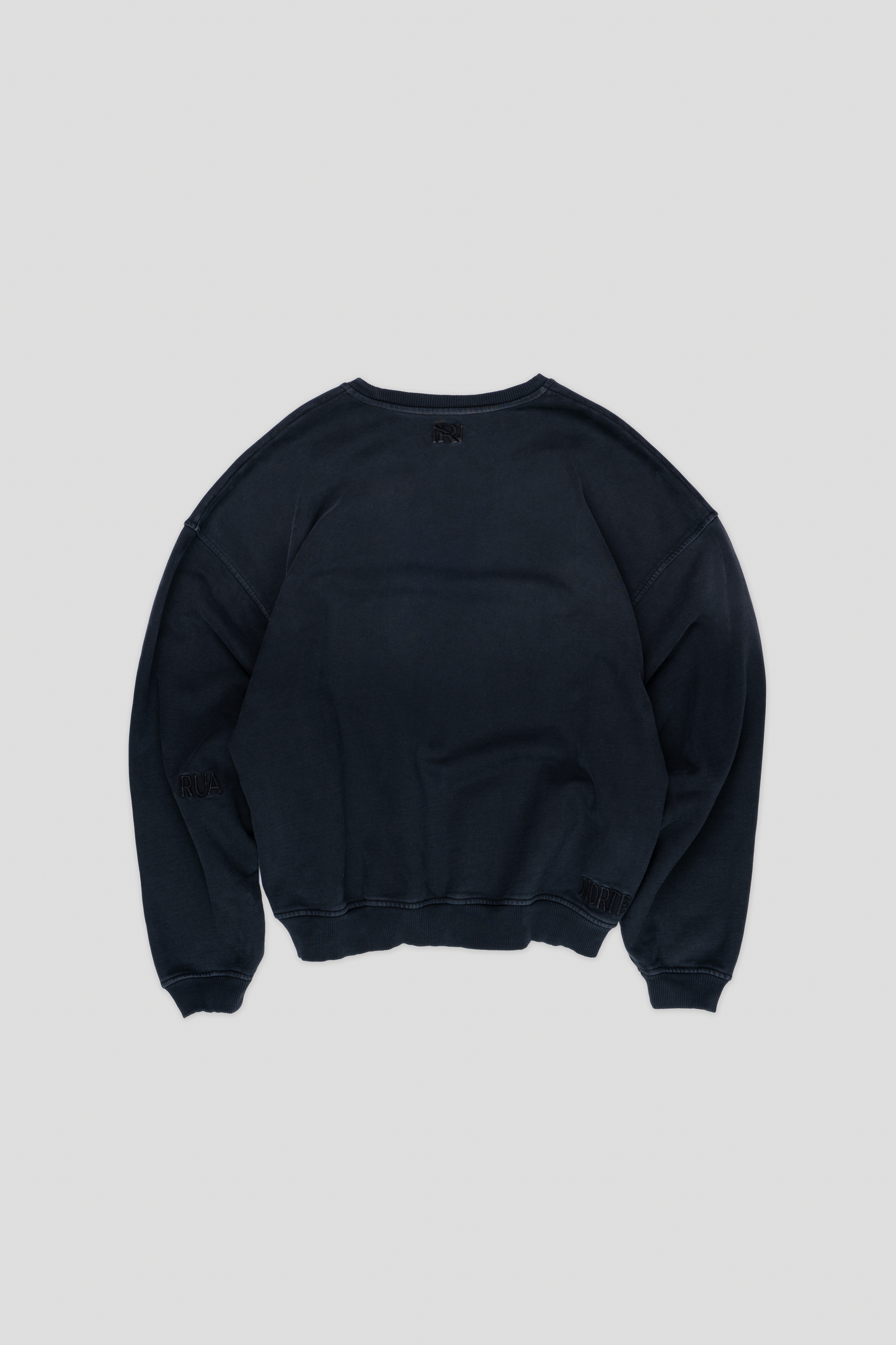 Barix™ Core Hand Sprayed Sweater Faded Black